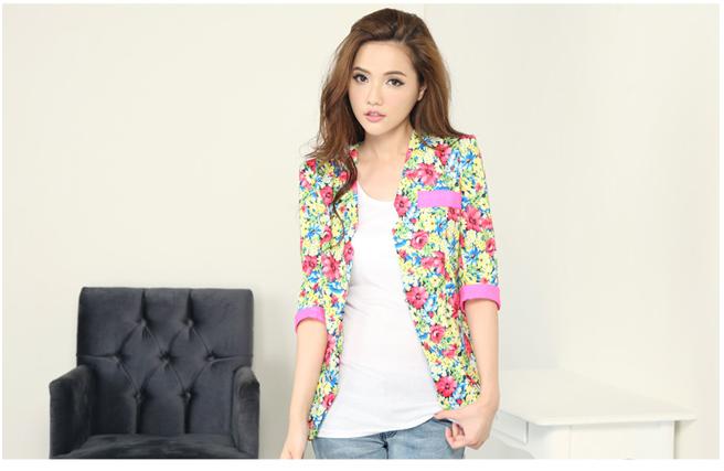 BLAZER LUCU MOTIF BUNGA-BUNGA CANTIK 2015 | Jual | Model  